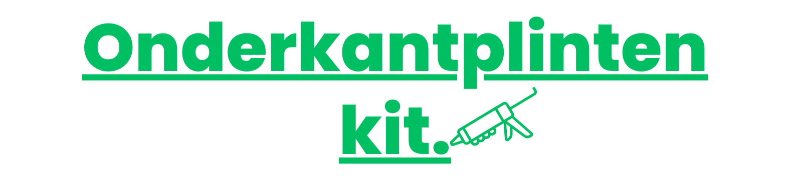 Onderkantplintenkit
